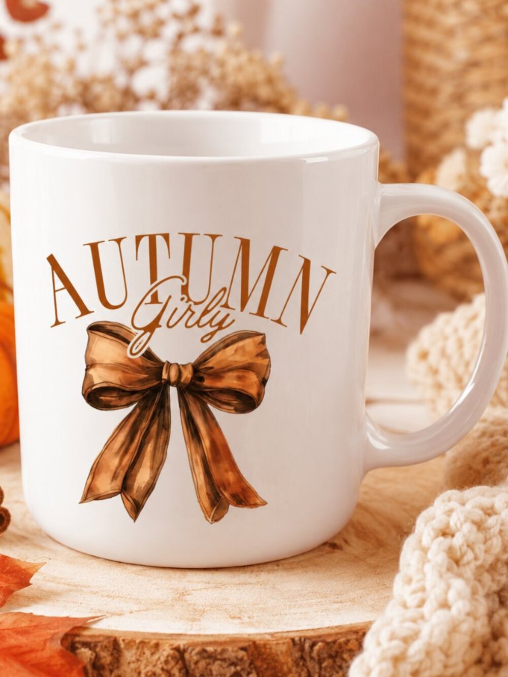 "Autumn Girly" 15oz Ceramic Mug